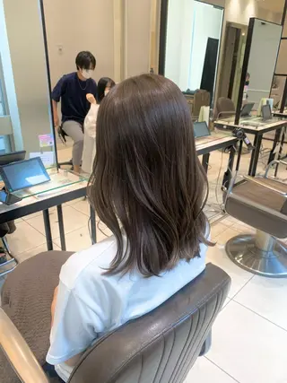 ミディアム 髪質改善/縮毛矯正 🎀小林 唯 🎀のヘアスタイル