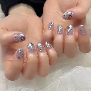 ネイル 新井 ひなののネイルデザイン