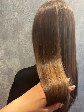 セミロング 詩乃🌷🎀ピンク 暖色/ガーリー🧸のヘアスタイル