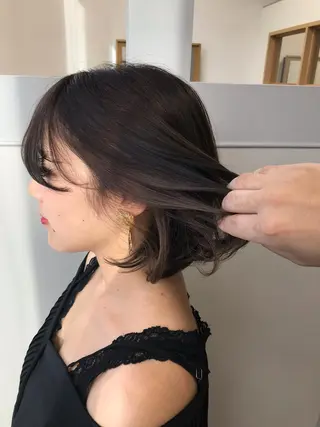 ミディアム ere hair salonのヘアスタイル