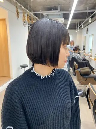 ショート ショート/ハイライト /白髪ぼかし🌿松本のヘアスタイル