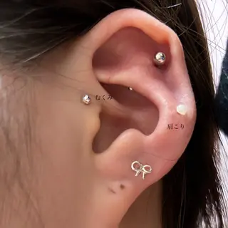 ネイル/耳つぼ /新ホワイトニングのネイルデザイン