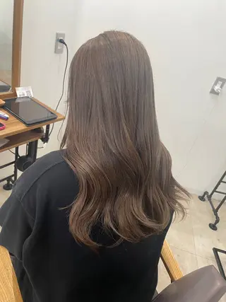 ロング コトネ🫧 韓国風レイヤーカットのヘアスタイル