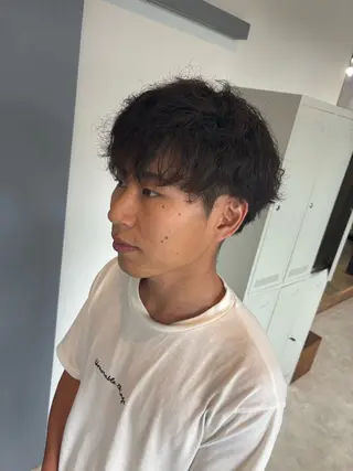 パーマ YOMU SUZUのヘアスタイル