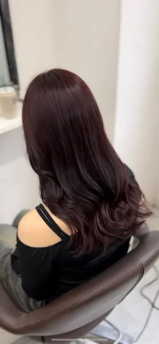 ロング ヘアアレンジ 心斎橋/艶ハイトーン TIELシュン💘のヘアスタイル