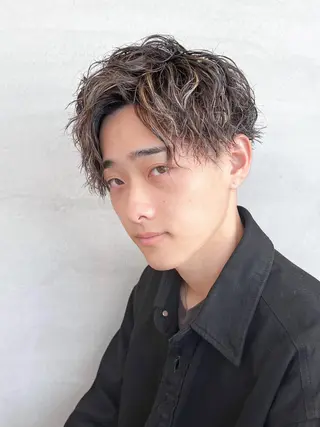 カラー パーマ メンズ メンズカット/パーマ 今村篤志のヘアスタイル