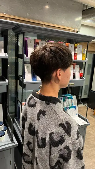 メンズ メンズカット パーマ飯野友喜のヘアスタイル