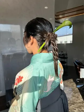 ヘアアレンジ 村田 菜摘のヘアスタイル