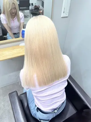 ミディアム カラー ✨【公式】 juhl.横浜✨のヘアスタイル