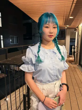 カラー 暖色/パーマ 🌼クニトウメイのヘアスタイル