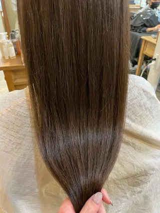 ロング 髪質改善/縮毛矯正 /青山　早希🐾のヘアスタイル