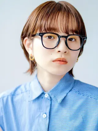 ショート バレイヤージュ茅ヶ崎 オオタ カズキのヘアスタイル