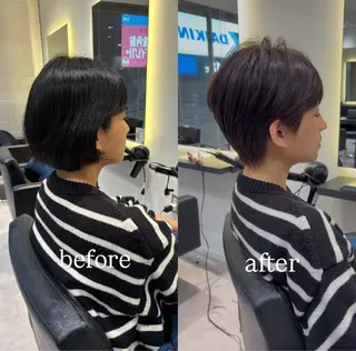 ショート カラー 高橋 佳愛のヘアスタイル