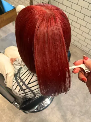 カラー 🌷暖色カラー 漆谷妃茉莉🌷のヘアスタイル