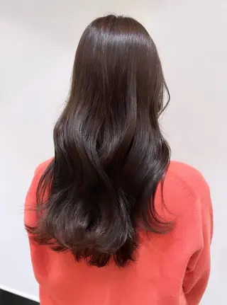 ロング カラー こちんだ ともかのヘアスタイル
