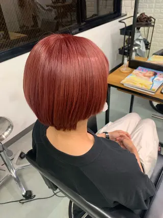 ショート カラー FURUKAWA JUNYAのヘアスタイル