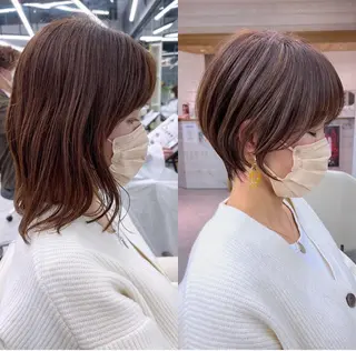 ショート ORO緑地公園店原田 黎也のヘアスタイル