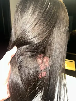 セミロング カラー rento🎨 /ワンカラー募集のヘアスタイル