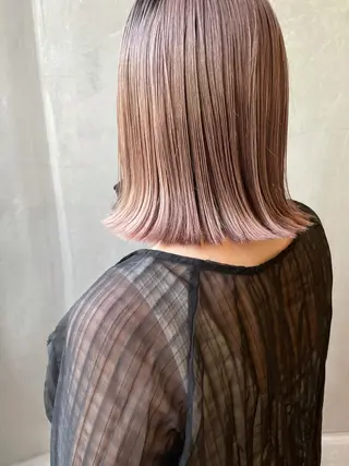 ミディアム カラー 🫧透明感ヘア🫧 🧸竹花　彩希🧸のヘアスタイル