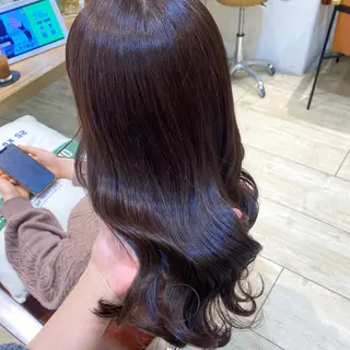 カラー ゆるふわパーマ🌼 アレンジ🌼リョウカのヘアスタイル