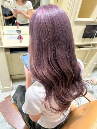 ロング «ブリーチモデル» 近藤莉々香のヘアスタイル