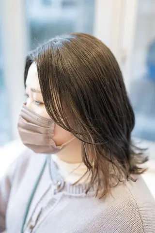 セミロング カラー Lazo所属・Lazo/ 原弥和子のヘアスタイル