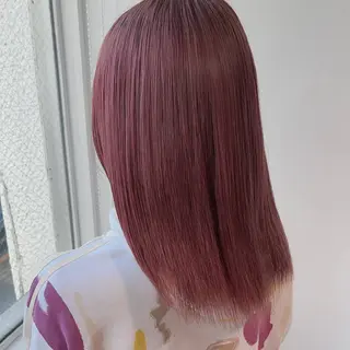 ロング 韓国レイヤー🕊️ 柔らかベージュ🧸のヘアスタイル