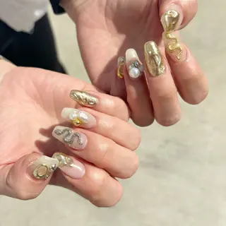 ネイル Sea  nail by emaのネイルデザイン
