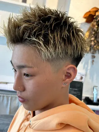 ショート ヒロ銀座barber shop 大阪本店所属・平田 翔也のヘアスタイル