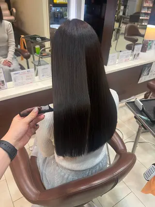 ロング 田中 月菜のヘアスタイル