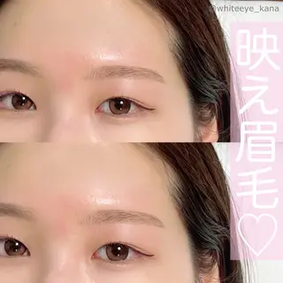 アイブロウ WHITEEYE 🤍KANAの眉毛・アイブロウイメージ