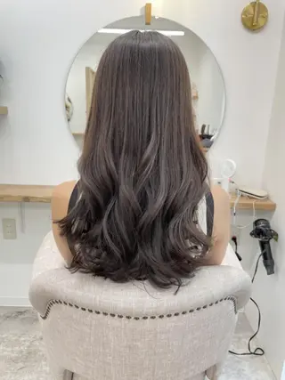 カラー ロング Rinko リンコのヘアスタイル