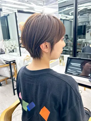 ショート 名古屋／似合わせ カット／カラー🫧のヘアスタイル