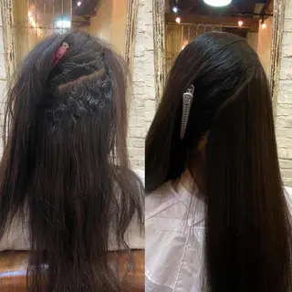 ロング パーマ ダメージレス美容師 🌱水島侑理のヘアスタイル