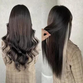 ミディアム 💎馴染むエクステ ×カラーTOMO💎のヘアスタイル