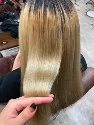 ロング 前田リサコ🌹 ✨艶髪職人のヘアスタイル