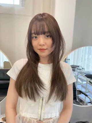 ロング カラー レイヤーカット🎀 kanaのヘアスタイル