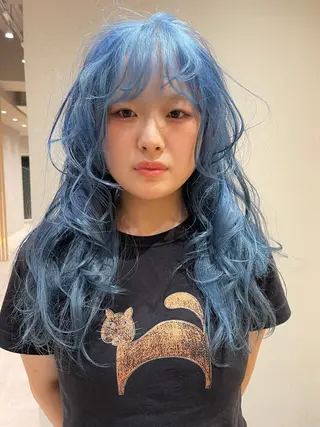 カラー 竹田 真梨子のヘアスタイル