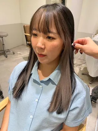 透明感カラー大阪/ jueru💫のヘアスタイル