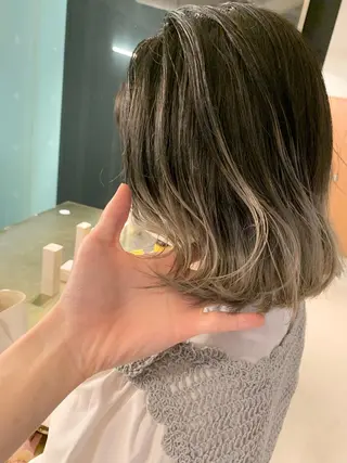 ミディアム カラー tension 【テンション】のヘアスタイル