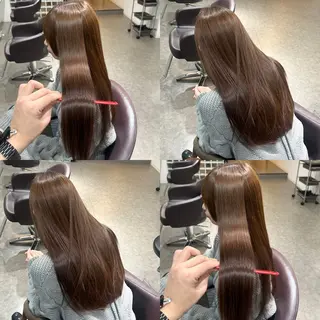 ロング タナカ レイヤのヘアスタイル