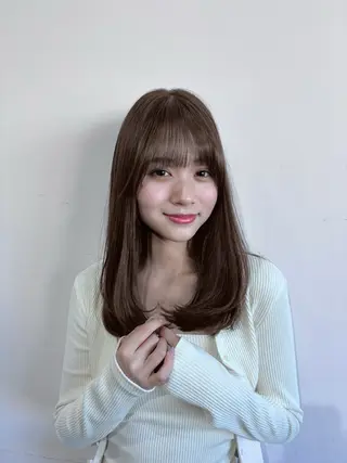 ロング カラー sora/レイヤー/ 似合わせカット🎀のヘアスタイル