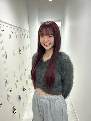 ロング 透明感ハイトーン特化 /ケアブリーチ/莉駒のヘアスタイル