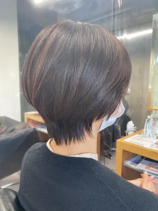 ショート ショート・ウルフ✂︎ 安住有咲子のヘアスタイル