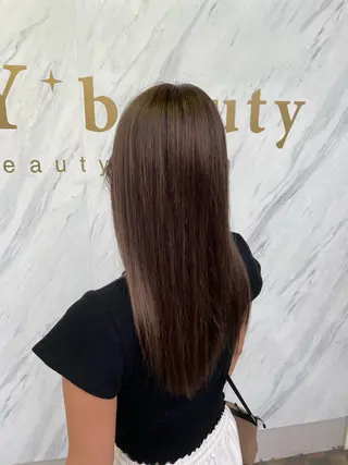 ロング カラー 小森 永のヘアスタイル