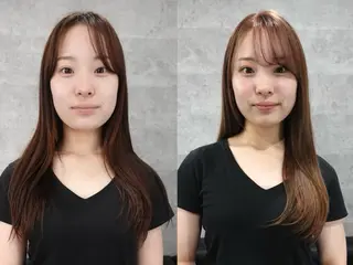 パーソナルカラー診断 /似合わせカラーのヘアスタイル