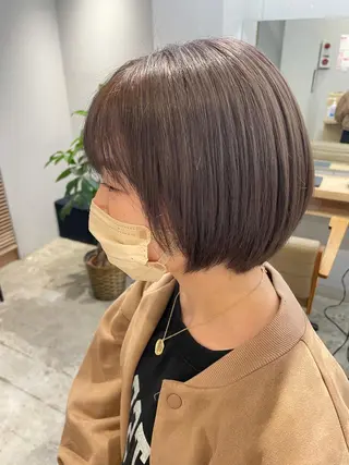 ショート ior北千住【イオール】所属・YU(ハイトーン/ ブリーチカラー)のヘアスタイル