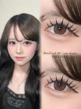 マツエク・マツパ CreBiA かえで🪽🩵のマツエク・マツパデザイン