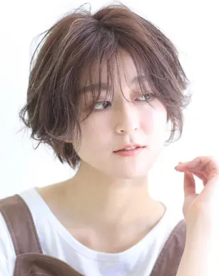 ミディアム パーマ hatena 🫧のマツエク・マツパデザイン