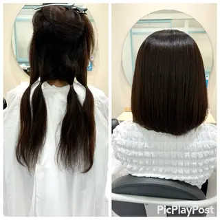 ロング 丹野 圭太のヘアスタイル